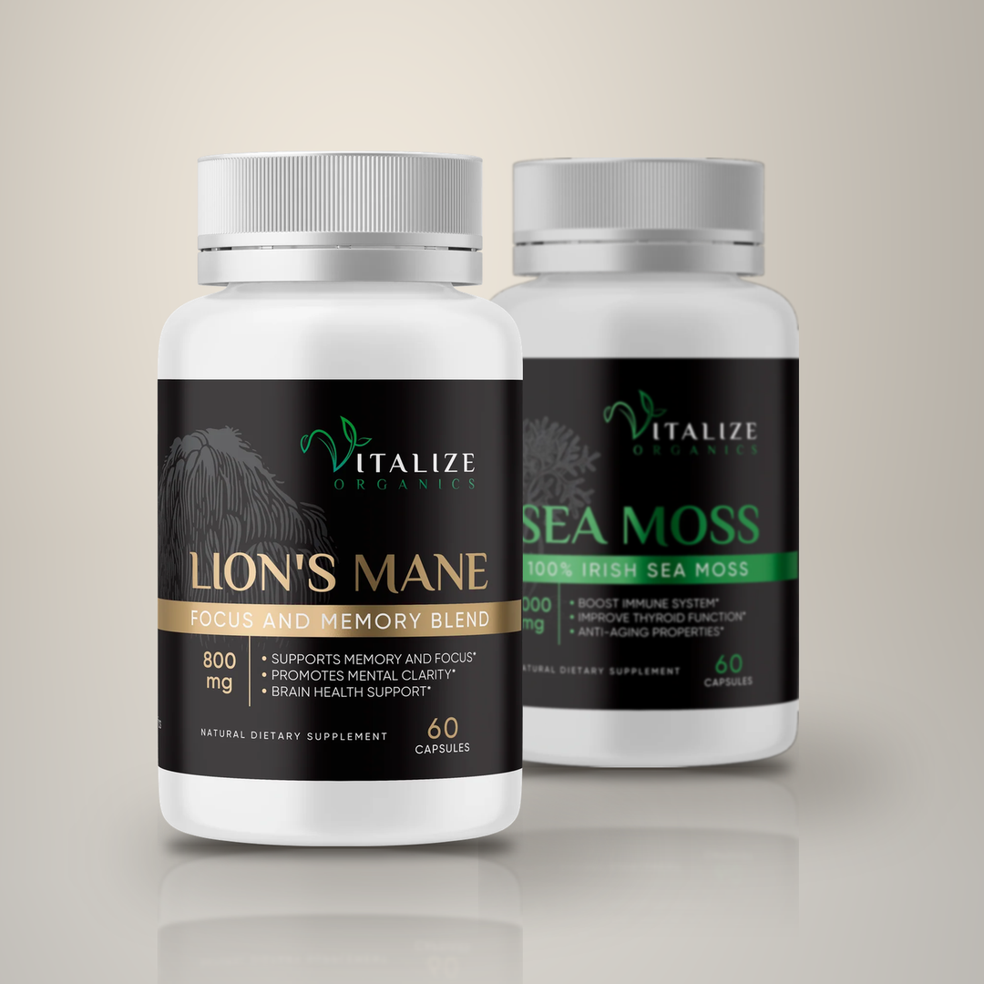 The Focus Stack: Irish Sea Moss + Lion's Mane Focus Blend